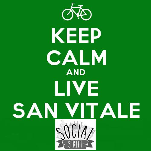 KEEP CALM AND LIVE SAN VITALE