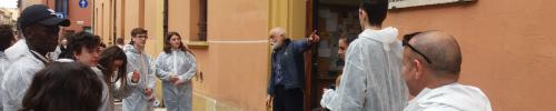 foto intervento di tinteggiatura Pacinotti - via Saragozza