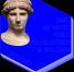 Logo Associazione Amici del Museo Ciico Archeologico di Bologna - Esagono
