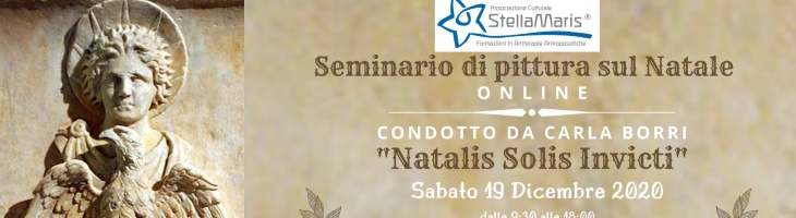 Seminario di pittura sul Natale “NATALIS SOLIS INVICTI” ONLINE