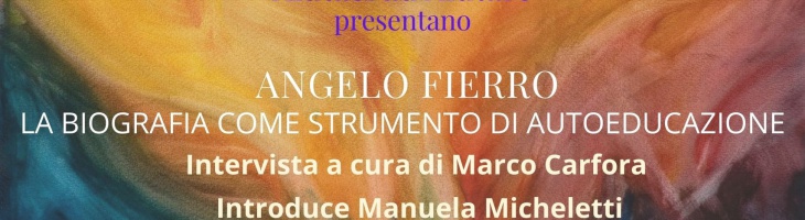 Angelo Antonio Fierro La Biografia come strumento di autoeducazione