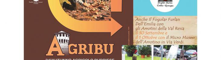 Locandina Agribu e Arrotini Resia