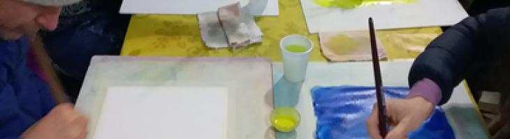 Laboratorio dal titolo “L’incontro: esperienze in acquerello”