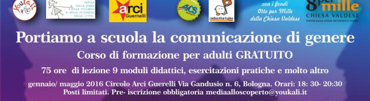 portiamo a scuola la comunicazione di genere - crowdfunding