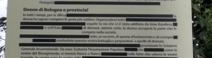 foto cartelli di resistenza