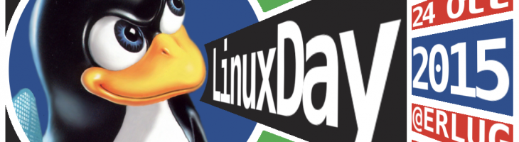 Banner LinuxDay@ERLUG 24 ottobre 2015