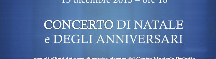 Concerto di Natale e degli anniversari