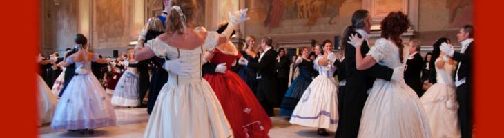 Locandina Gran Ballo di Capodanno 2016 realizzato dalla Società di Danza