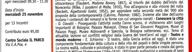 Università Primo Levi Programma 2015-2016
