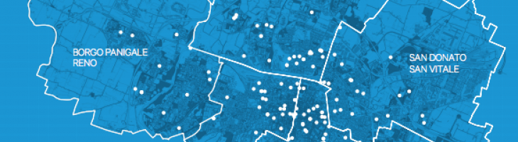 La mappa dei patti di collaborazione dal 2014 al 2016