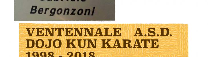 programma Ventennale DKK e intitolazione sala a Gabriele sabato 22 settembre 2018