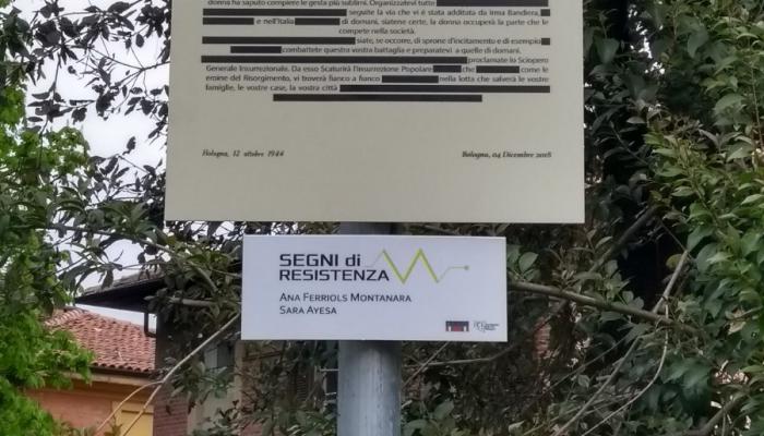 foto cartelli di resistenza